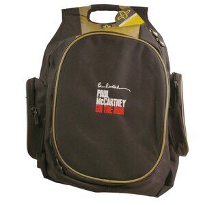 Paul McCartney Tour Backpack Black 22"x16.5"x8" NWT
